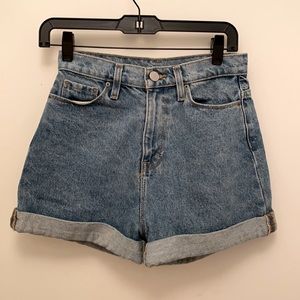 BDG Denim mom high rise shorts size 25W